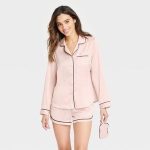 Womens 3 piece pajama set